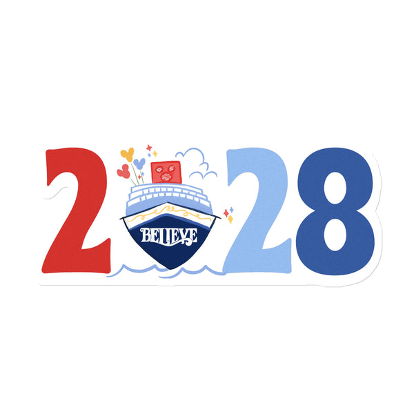 2028 Disney Cruise Magnet for DCL Stateroom Door Fish Extender Cruise Magnet Every Disney Ship