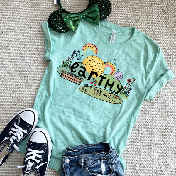 Earthy T-Shirt Epcot Flower and Garden Festival Disney Garden T-shirt