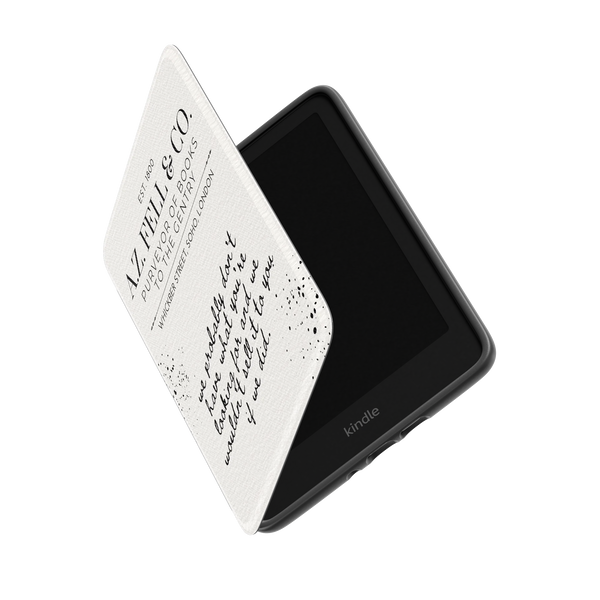 Good Omens Kindle Case AZ Fell Vintage Bookstore Funny E-Reader Kindle Case - Multiple Sizes