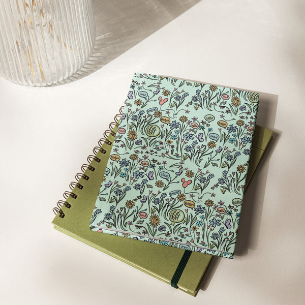 Disney Garden Journal Hardcover 150 pgs. Epcot World Showcase Flower Disney Notebook
