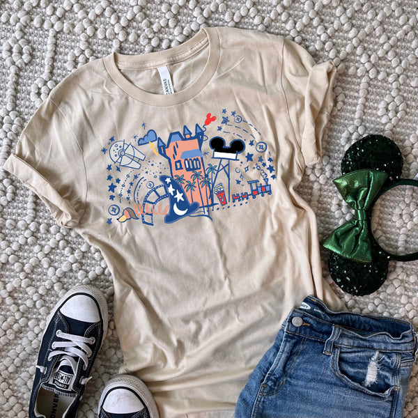Hollywood Studios T-Shirt Disney Parks Shirt Tower of Terror Disney World T-Shirt