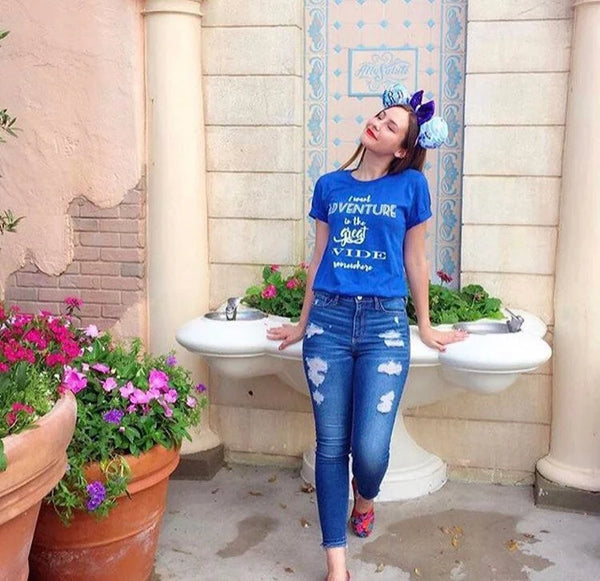 Adventure in the Great Wide Somewhere Beauty and the Beast T-Shirt