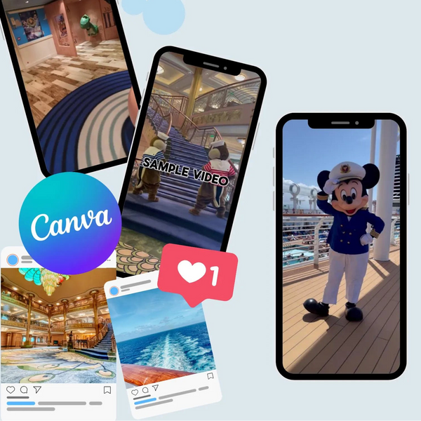 Disney Fantasy Cruise Ship B Roll DCL Videos and photos for TikTok Instagram YouTube Travel Agent Content Creator Media