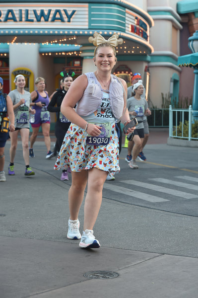 Disney Snacks Skirt Theme Park Snacks Popcorn, Waffles, Dole Whip, Cupcakes, Disney Skirt