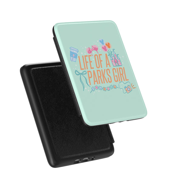 Life of a Disney Parks Girl Kindle Case with Ears, Mickey Balloons and Castle Disney Kindle Case- Multiple Sizes