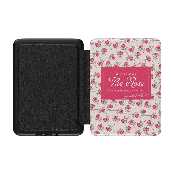 Belle's Library Kindle Case The Rose Bookclub Beauty and the Beast Disney Kindle Paperwhite/Colorsoft 7"