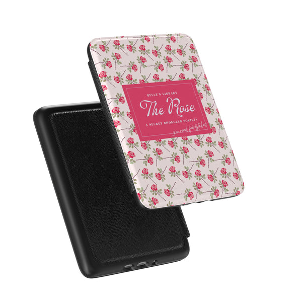 Belle's Library Kindle Case The Rose Bookclub Beauty and the Beast Disney Kindle Paperwhite/Colorsoft 7"