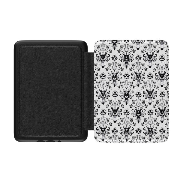 Haunted Mansion Kindle Case, Black and White Spooky Disney Kindle Case - Multiple Sizes