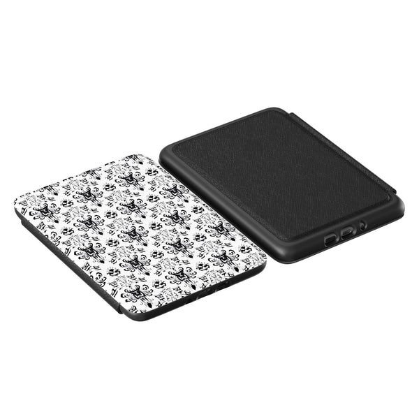 Haunted Mansion Kindle Case, Black and White Spooky Disney Kindle Case - Multiple Sizes