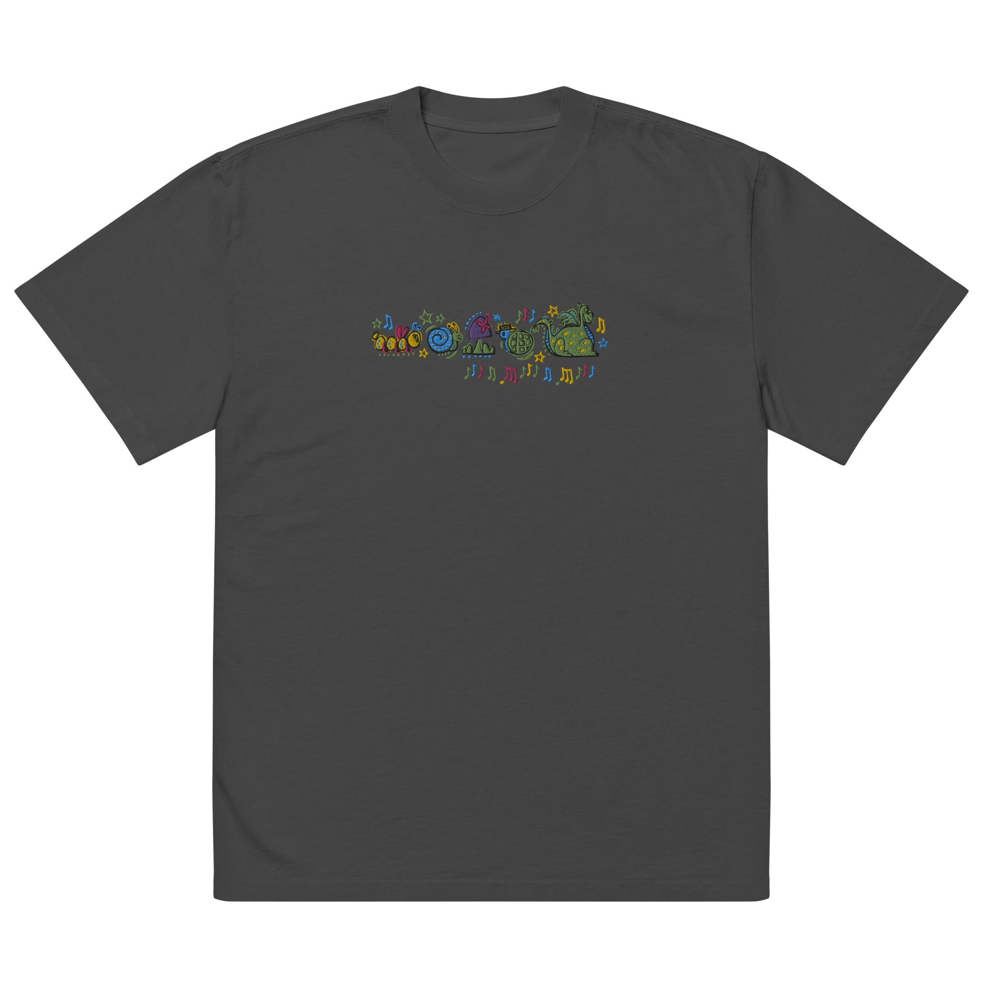 Main Street Electrical Parade EMBROIDERED T-Shirt Magic Kingdom Parade Heavy Weight Faded T-Shirt