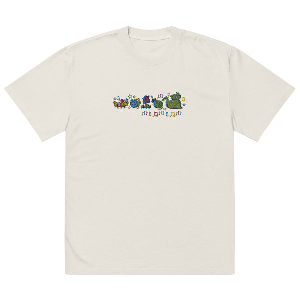 Main Street Electrical Parade EMBROIDERED T-Shirt Magic Kingdom Parade Heavy Weight Faded T-Shirt