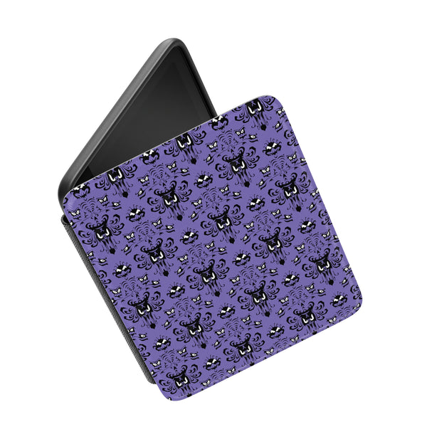 Haunted Mansion Kindle Case, Purple Disney HM Wallpaper Kidle Case- Multiple Sizes