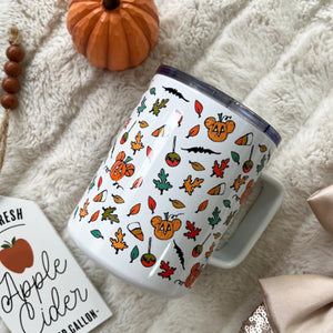 Mickey Pumpkin Halloween Travel Mug Disney Halloween Boo to You Travel Mug