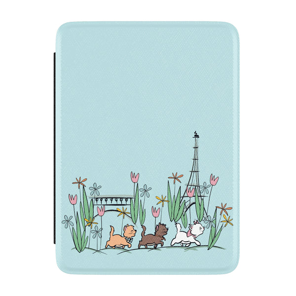 Aristocats Kindle Case Cat Lover Floral Paris E-Reader Cover Disney Kindle Case - Multiple Sizes