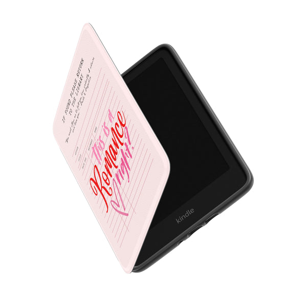 Romance Reader Kindle Case This is Romance Right? Library Card Kindle Case- Multple Sizes