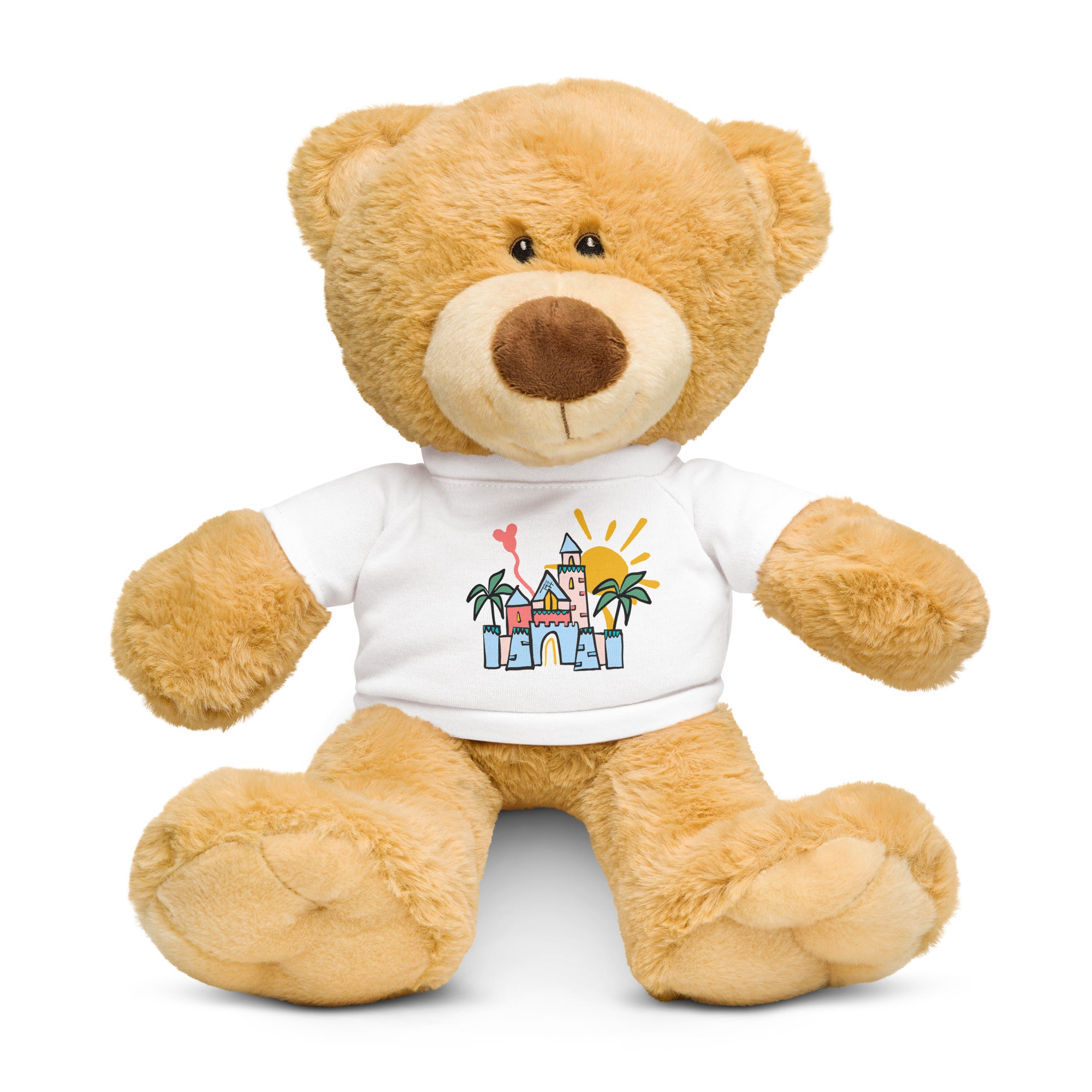 Disneyland Castle Teddy Bear with T-Shirt