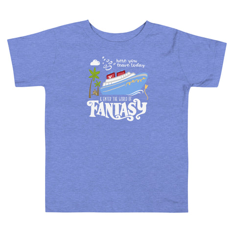 Disney Fantasy Cruise Toddler Shirt Disney Family Cruise Vacation Toddler Short Sleeve Tee