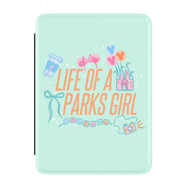 Life of a Disney Parks Girl Kindle Case with Ears, Mickey Balloons and Castle Disney Kindle Case- Multiple Sizes