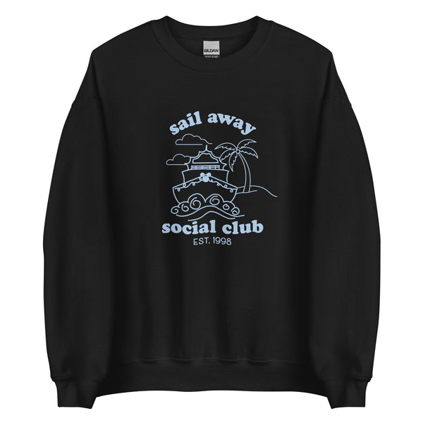 Disney Cruise Sail Away Social Sweater Disney Vacation Shirt Unisex Sweatshirt