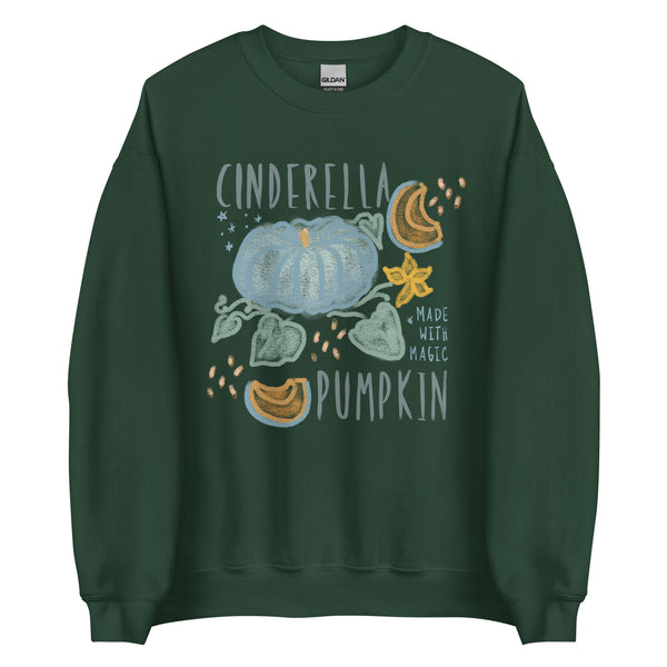 Cinderella Pumpkin Sweatshirt Disney Shirt Made with Magic Disney Pumpkin Sweatshirt