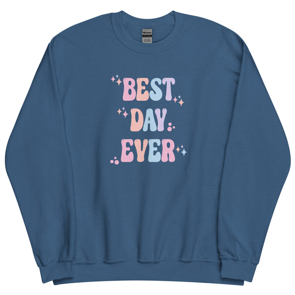 Best Day Ever Disney sweater Pastel cute Disney shirt Parks Unisex Sweatshirt