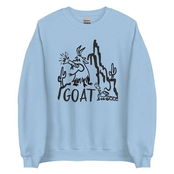 The Disney GOAT Sweatshirt Big Thunder Mountain Goat Disney World Disneyland Disney Sweatshirt