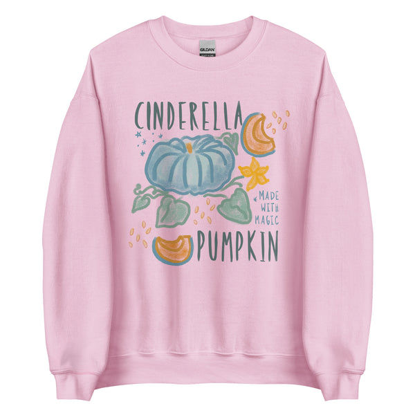 Cinderella Pumpkin Sweatshirt Disney Shirt Made with Magic Disney Pumpkin Sweatshirt