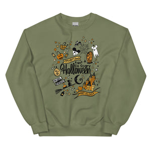 Disney Halloween Party Sweatshirt Disney Shirt Not So Scary Halloween Magic Kingdom Party Unisex Sweatshirt