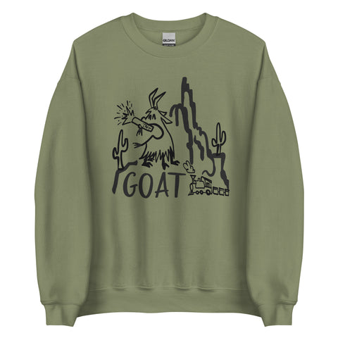 The Disney GOAT Sweatshirt Big Thunder Mountain Goat Disney World Disneyland Disney Sweatshirt