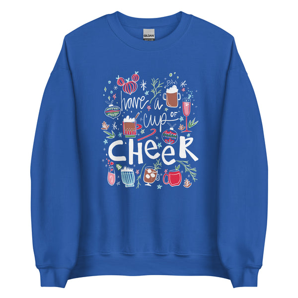 Epcot Christmas Sweatshirt Festival of Holidays Shirt Have a Cup of Cheer Disney Christmas Sweatshirt