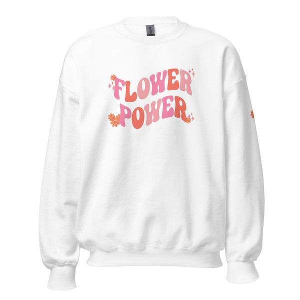 Flower Power Disney Flower and Garden Retro Mickey Unisex Sweatshirt