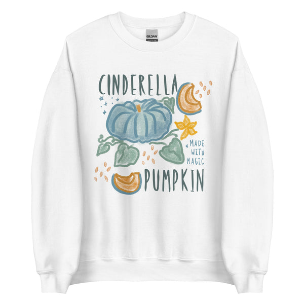 Cinderella Pumpkin Sweatshirt Disney Shirt Made with Magic Disney Pumpkin Sweatshirt