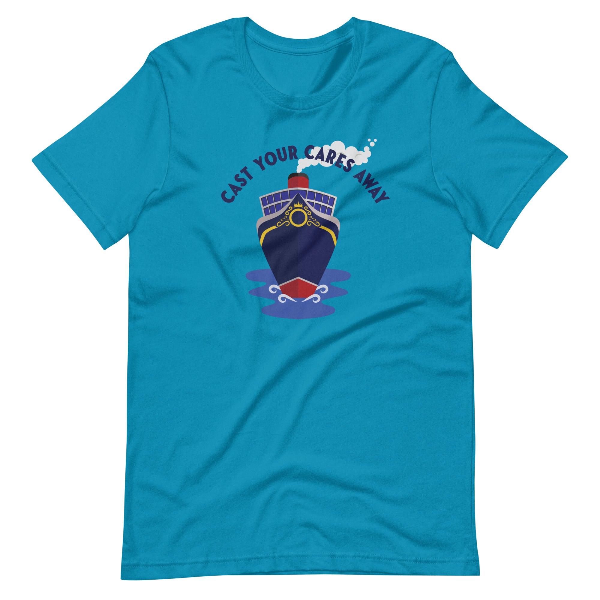 Disney Cruise Shirt Cast Your Cares Away Cruise Ship Unisex t-shirt