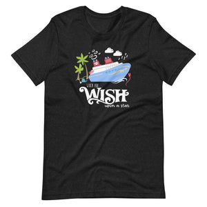 Disney Wish Cruise Shirt Disney Family Cruise Vacation Unisex T-shirt