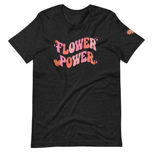 Flower Power Disney Flower and Garden Retro Mickey Flower Unisex t-shirt