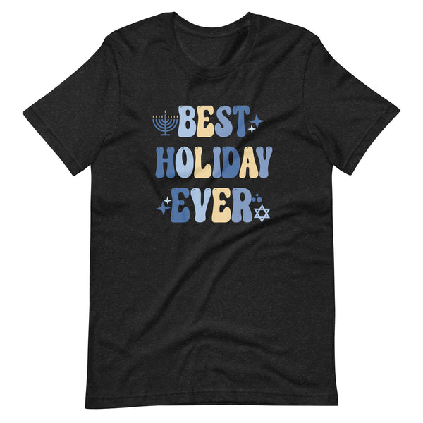 Best Holiday Ever Fun Disney Hanukkah shirt Unisex t-shirt