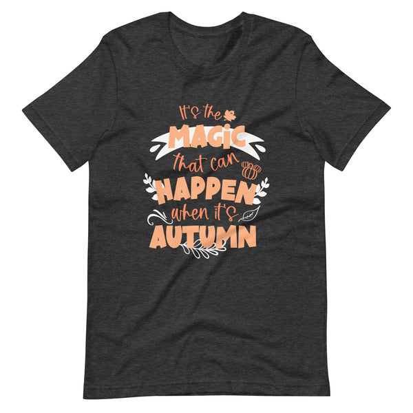 Magic in Autumn Disney Main Street USA Magic Kingdom Unisex t-shirt