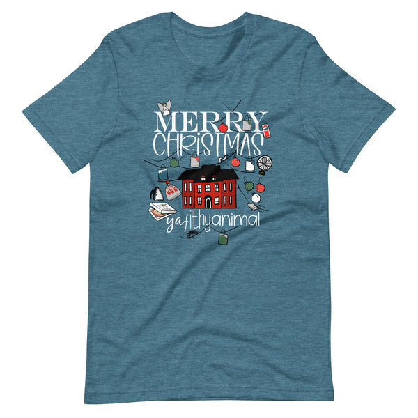 Home Alone T-Shirt Merry Christmas Ya Filthy Animal Christmas Family Unisex T-Shirt