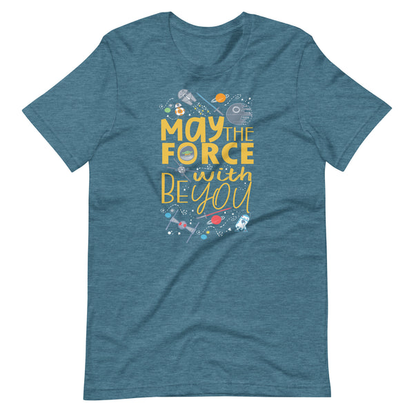 May the Force be With You T-Shirt Star Wars Friends Disney Shirt Unisex T-Shirt