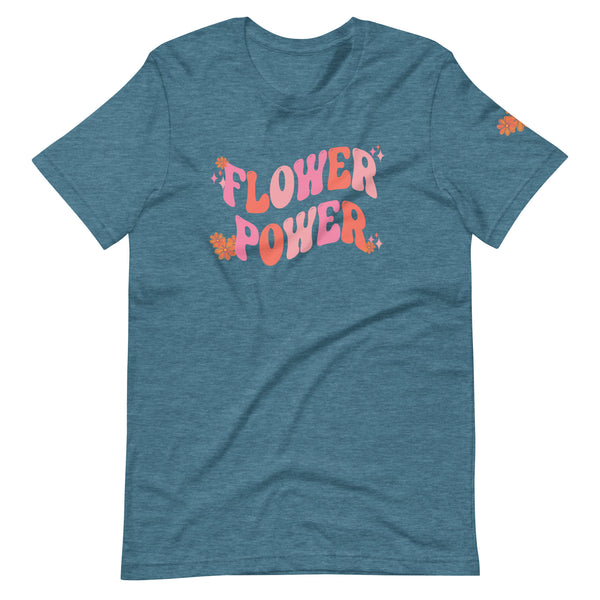 Flower Power Disney Flower and Garden Retro Mickey Flower Unisex t-shirt