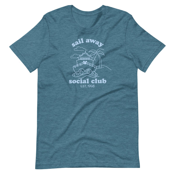 Disney Cruise Sail Away Social Club Disney Vacation Shirt Unisex t-shirt