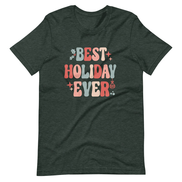 Best Holiday Ever Fun Disney Christmas Mickey's Very Merry Christmas Party Unisex t-shirt