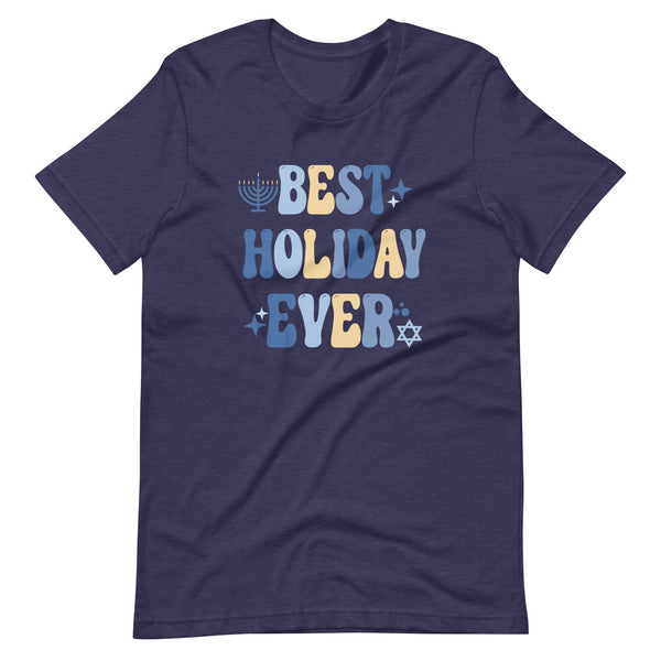 Best Holiday Ever Fun Disney Hanukkah shirt Unisex t-shirt