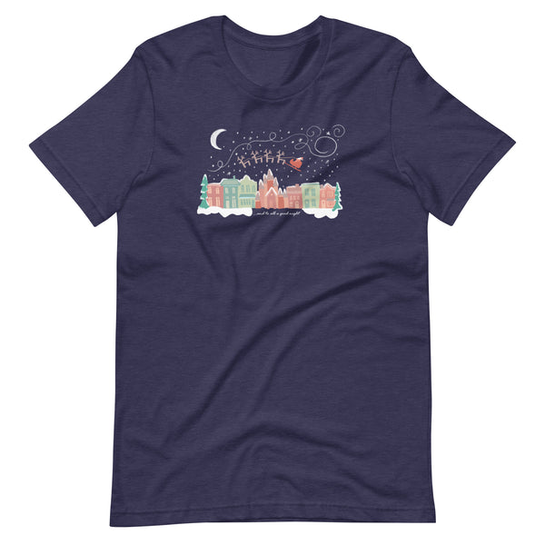 Disney Christmas Main Street T-Shirt Santa Claus And to All a Good Night Christmas T-Shirt