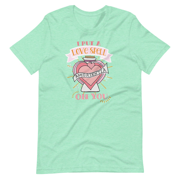 Love Potion Love Spell T-Shirt I Put a Spell on You Valentine's Day T-Shirt