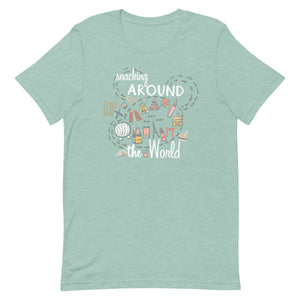 Epcot Snacking Around the World T-Shirt Epcot Food Disney Shirt Food and Wine Festival T-Shirt