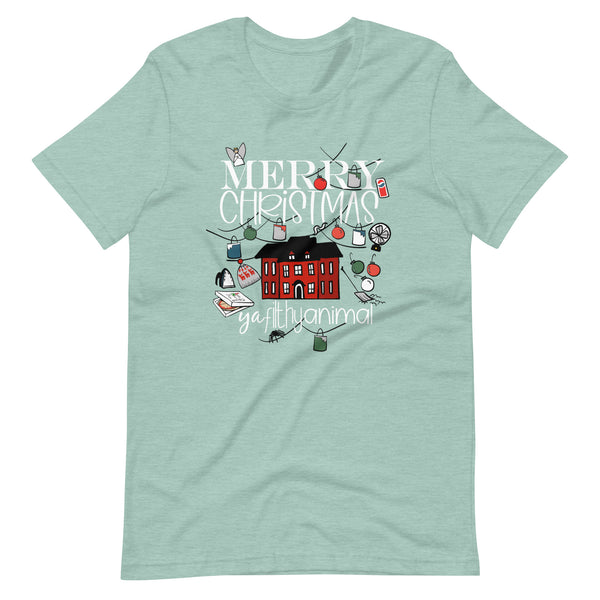 Home Alone T-Shirt Merry Christmas Ya Filthy Animal Christmas Family Unisex T-Shirt