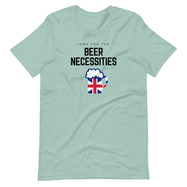Disney Drinking Beer Necessities T-Shirt Epcot ENGLAND Beer Jungle Book Food and Wine Festival T-Shirt