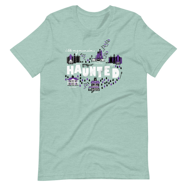 Haunted Mansions T-Shirt I Like My Mansions Haunted Disney Unisex T-shirt