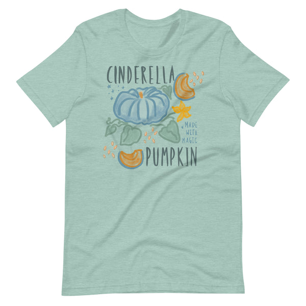 Cinderella Pumpkin T-shirt Disney Shirt Made with Magic Disney Pumpkin T-Shirt